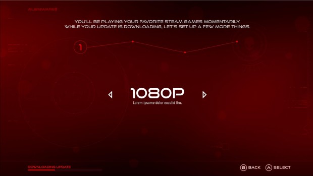 Konfiguration der Alienware Alpha (Bild: Alienware)