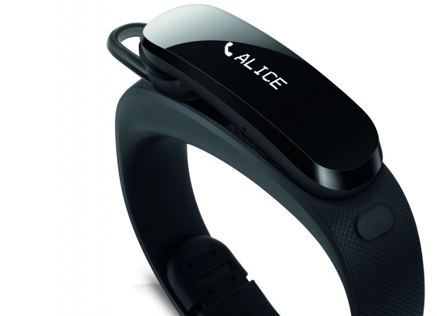 Auf einem OLED-Display werden Informationen angezeigt. (Bild: Huawei)