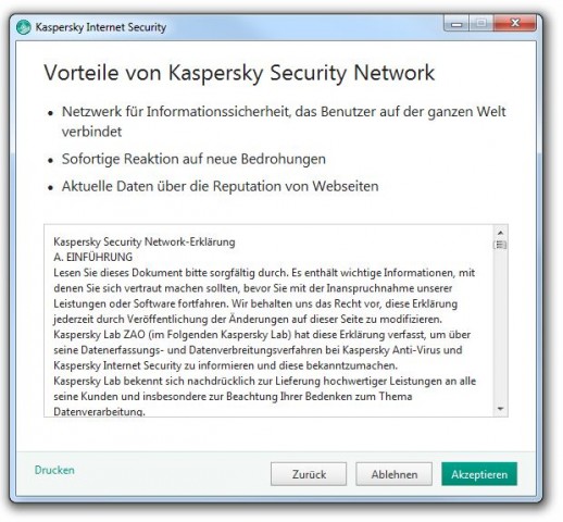 Kaspersky Internet Security 2015 (Bild: Kaspersky Lab)