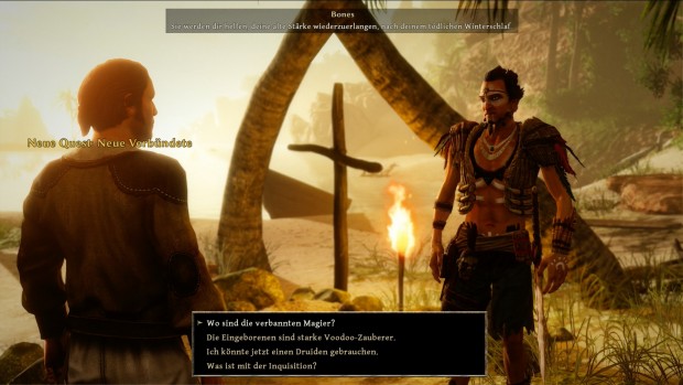 Unser erstes Gespr&auml;ch mit Begleiter Bones