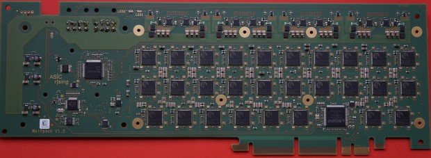 Die Asics der ersten Generation von Coinbau (Bilder: Coinbau)