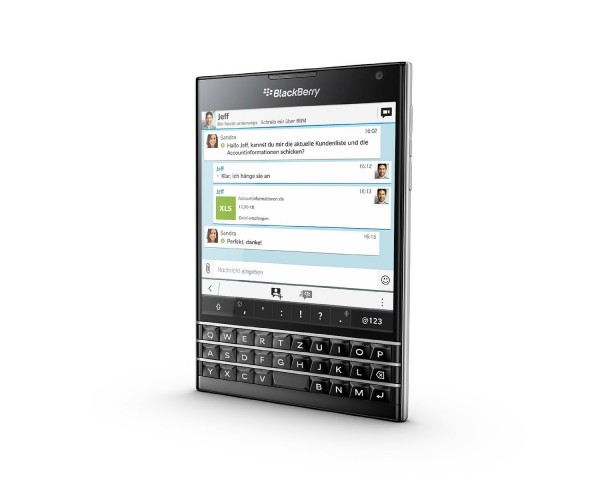 Das neue Blackberry Passport (Bild: Blackberry)