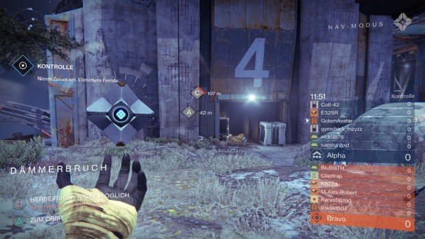 Der PvP-Modus schickt uns in Flaggenkämpfe.