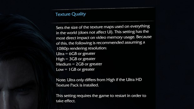 Für Ultra-Texturen sind 6 GByte VRAM notwendig. (Bild: Marc Sauter/Golem.de)