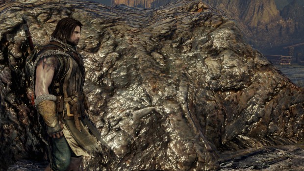 Ist der HD Content installiert, sieht Mordors Schatten sehr gut aus. (Bild: Marc Sauter/Golem.de)