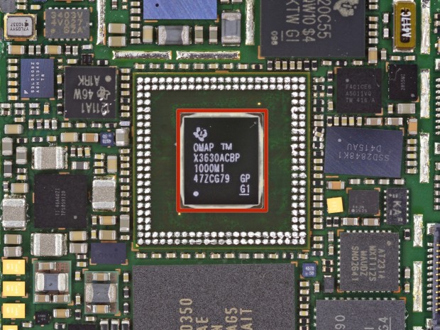 Der Prozessor ist bereits einige Jahre alt. (Bild: iFixit)