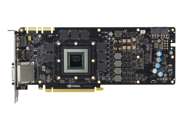 Die Platine der GTX 980. (Bild: Nvidia)