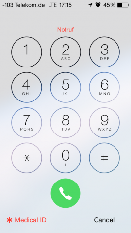 Der Bildschirm ist gesperrt ... (Screenshot: Golem.de)
