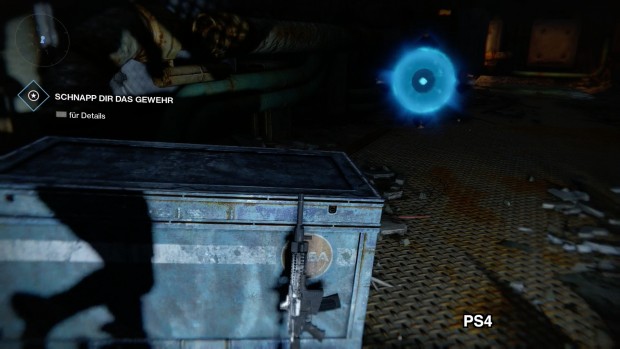 Schatten der eigenen Figur in Destiny auf der PS4