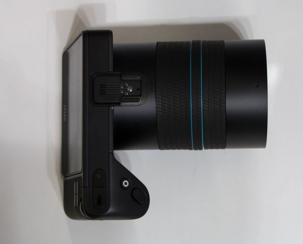 Der Sensor der Illum erfasst 40 Millionen Lichtstrahlen. (Foto: Werner Pluta/Golem.de)