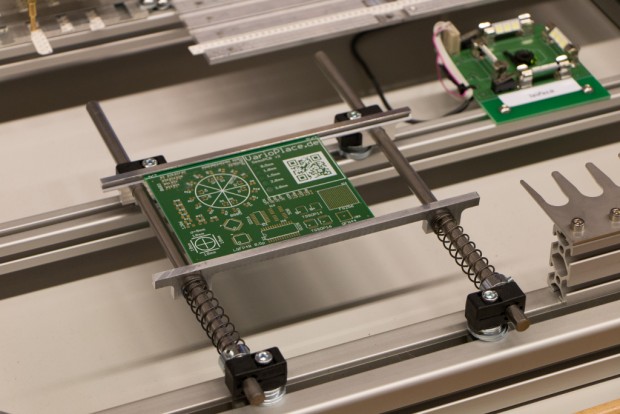 Platinenhalterung (Foto: Werner Pluta)