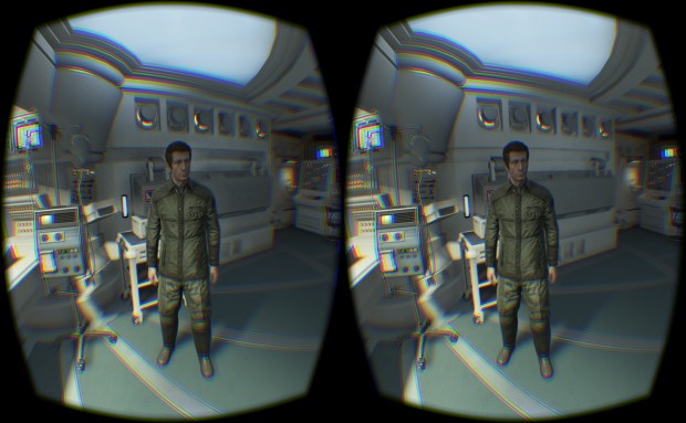 Alien Isolation auf dem Rift DK2 (Screenshot: Marc Sauter/Golem.de)