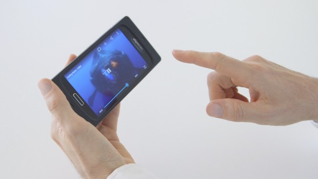 Smartphone mit Ultraschallgesten aufwecken (Bild: Elliptic Labs)
