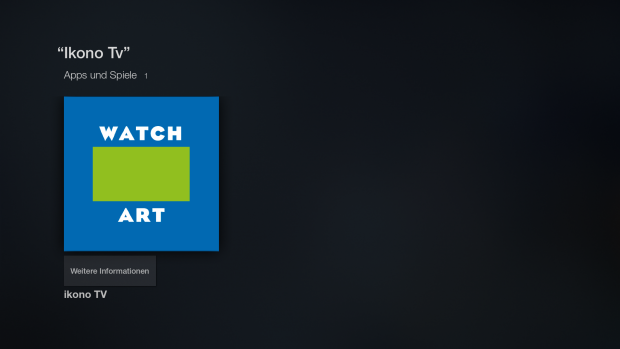 Ikono TV im Fire-TV-Store (Screenshot: Golem.de)