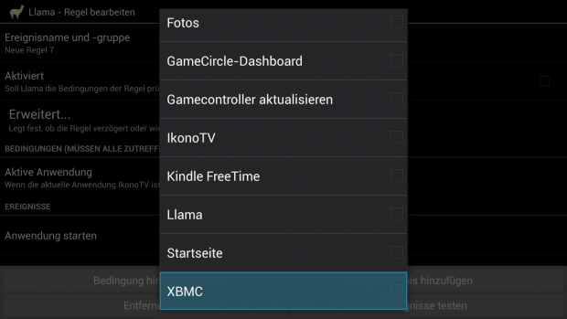 ... und zwar XBMC. (Screenshot: Golem.de)