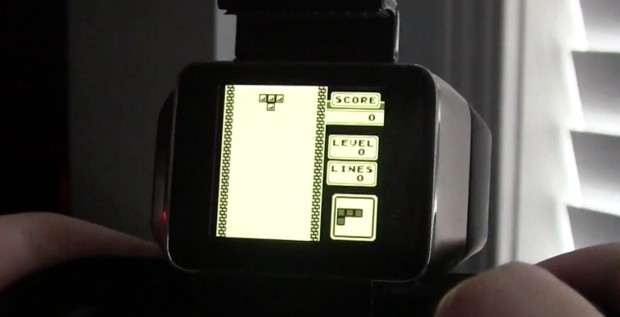 Game-Boy-Spiele auf der Samsung Gear Live (Bild: Corbin Davenport/ Screenshot: Golem.de)