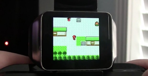 Game-Boy-Spiele auf der Samsung Gear Live (Bild: Corbin Davenport/ Screenshot: Golem.de)