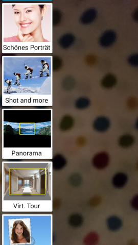Bedieninterface Samsung Galaxy S5