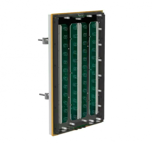 Blick in den Richtstrahler A5-90 mit vier MIMO-Antennen mit vielen Segmenten (Bild: Mimosa)