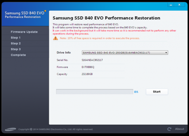 Performance Restoration Software (Bild: Samsung)