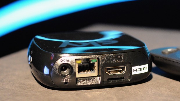 Vorserienmodell der Sky-Box auf Basis des Roku 3 (Bild: Nico Ernst)