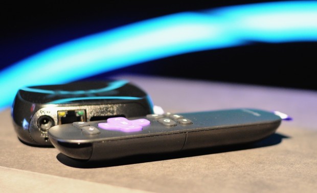 Vorserienmodell der Sky-Box auf Basis des Roku 3 (Bild: Nico Ernst)