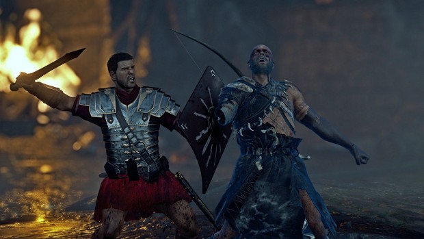 Ryse läuft in 1080p auf dem XMG P505 flüssig. (Screenshot: Marc Sauter/Golem.de)