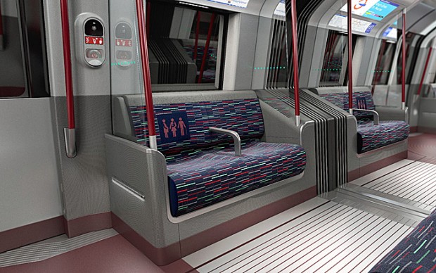 The New Tube for London (Bild: Transport for London/ PriestmanGoode)