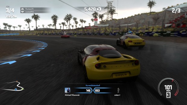 Mit den eigenen Clubmitgliedern auf der Strecke macht Driveclub am meisten Spaß.