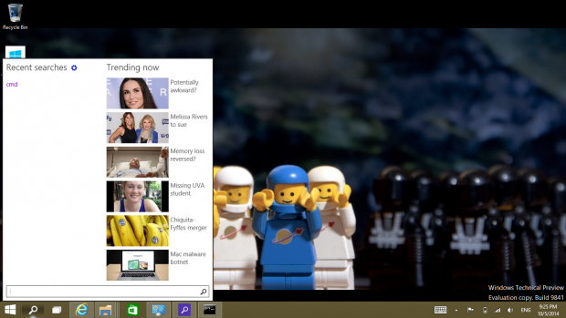 ...verglichen mit der dedizierten Suche und Trendvorschlägen. (Screenshot: Golem.de)