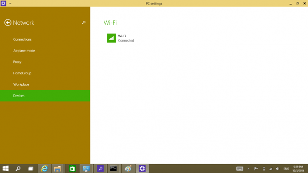 Diesen Bereich finden wir in Windows 8.1 nicht. (Screenshot: Golem.de)