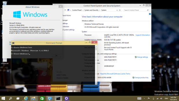 Unsere Testversion lief mit wenigen Problemen auf einem Convertible-Tablet-PC. Screenshot: Golem.de)