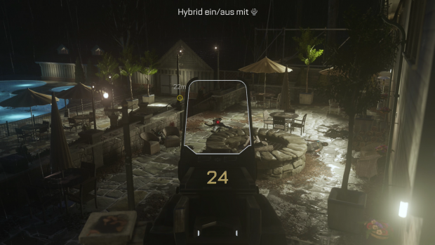 Der Pool von Camp David ist schwer umk&auml;mpft. (Screenshot: Golem.de)