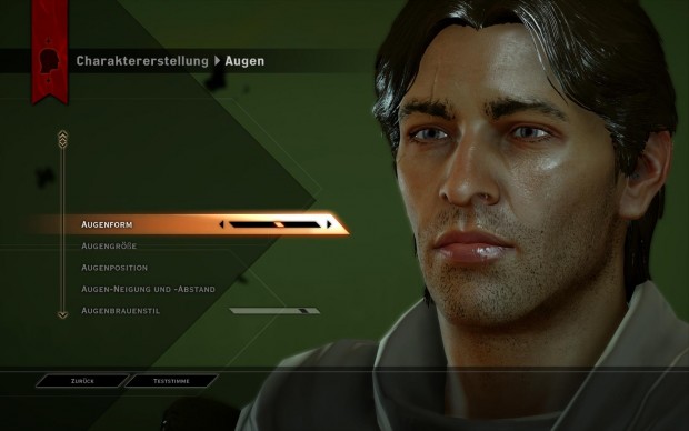 Die Charaktergenerierung erlaubt unzählige Tuningmöglichkeiten - bei Frauen sogar inklusive Make-up (PC). (Screenshot: Golem.de)