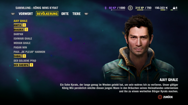 Sehr viel mehr bekommen wir von der Hauptfigur nicht zu sehen ... (Screenshot: Golem.de)