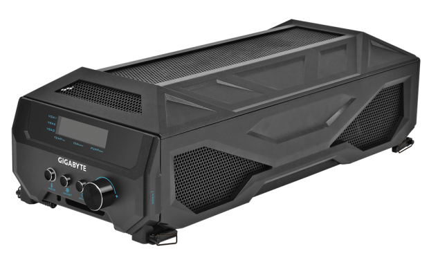 Waterforce 3-Way-SLI (Bild: Gigabyte)