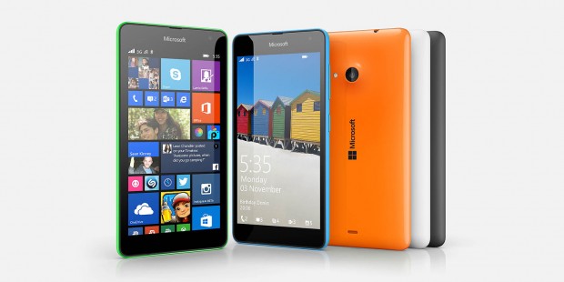 Das neue Lumia 535 von Microsoft (Bild: Microsoft)