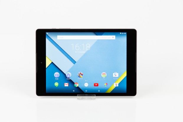 Das Nexus 9 hat einen 8,9 Zoll großen Bildschirm. (Bild: Tobias Költzsch/Golem.de)