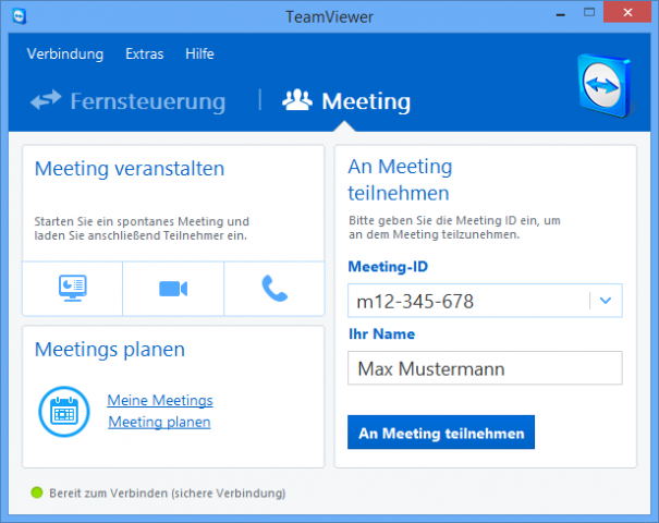 teamviewer meeting app