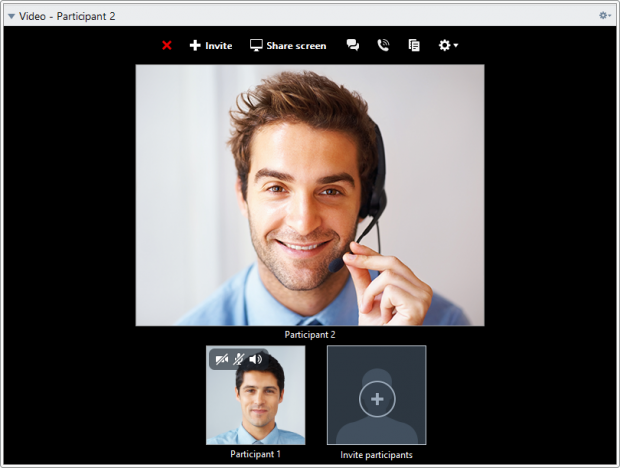 Videokonferenz mit Teamviewer 10 Beta (Bild: Teamviewer)