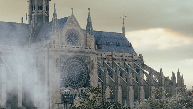 100-Prozent-Close-up von Notre Dame (Screenshot: Golem.de)