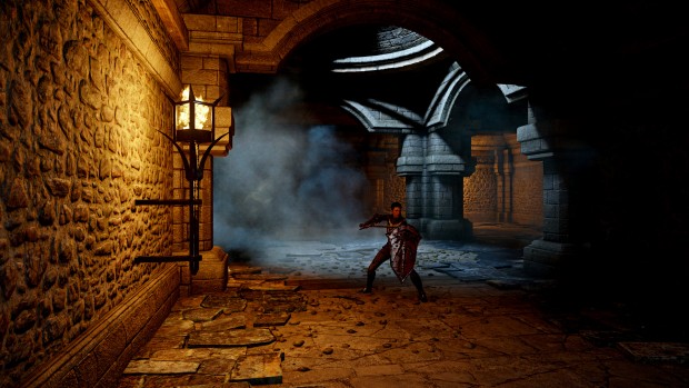 Volumetrischer, beleuchteter Rauch (Screenshot: Golem.de)