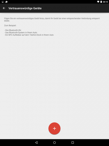 Alternativ kann ein Bluetooth-Gerät, etwa eine Smartwatch oder ein Headset, Android automatisch entsperren.