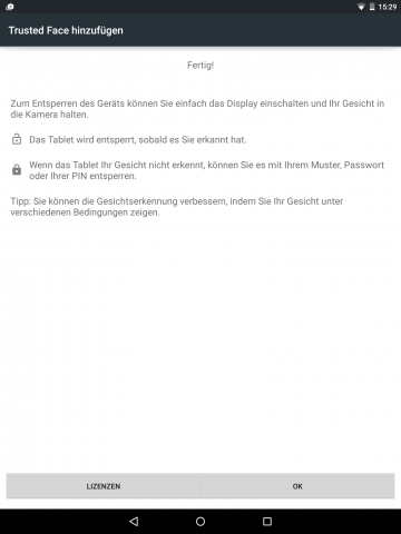 Auch die Gesichtserkennung funktioniert und soll verbessert worden sein.