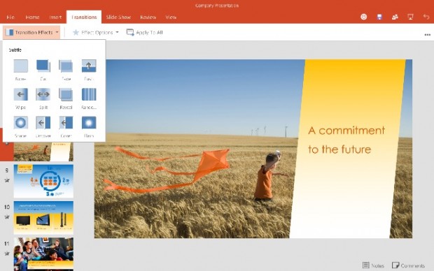 Microsoft Office auf dem Android-Tablet (Bild: Microsoft)