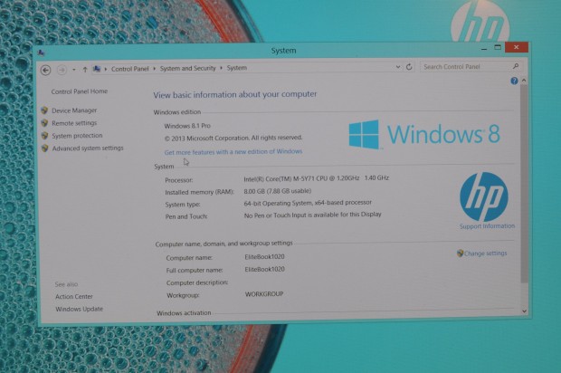 Die Broadwell-CPU im System. (Foto: Andreas Sebayang/Golem.de)
