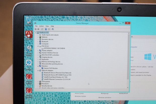 Komponenten des Elitebook Folio 1020 (Foto: Andreas Sebayang/Golem.de)