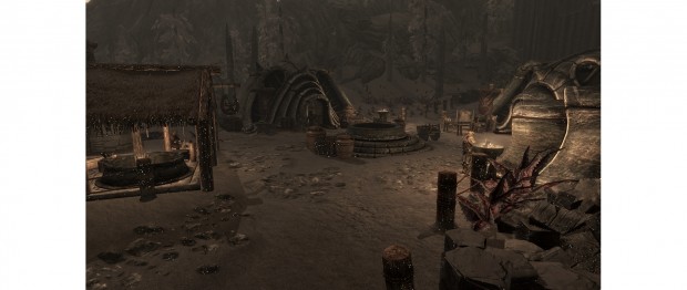 Skyrim auf einem 16:9-Monitor ... (Screenshot: Golem.de)