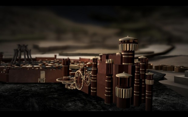 Sogar das Intro haben die Entwickler nachgebaut - allerdings nicht sehr schön. (Screenshot: Golem.de)