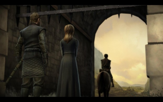 Abschied in Richtung der Mauer... (Screenshot: Golem.de)